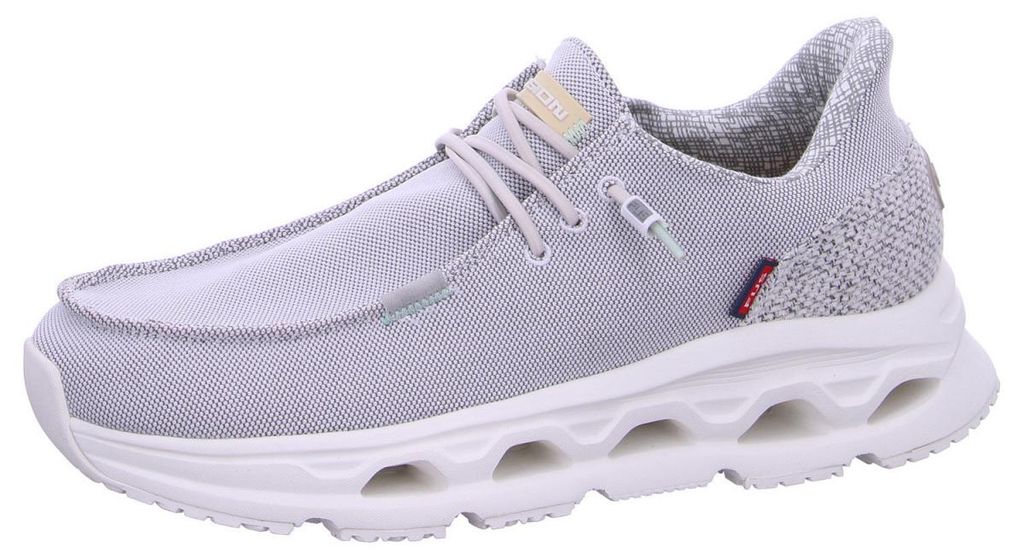 Lässige Herren Sneaker Jack 5.0 mit atmungsaktivem Textil und herausnehmbarer Korksohle in Weiß