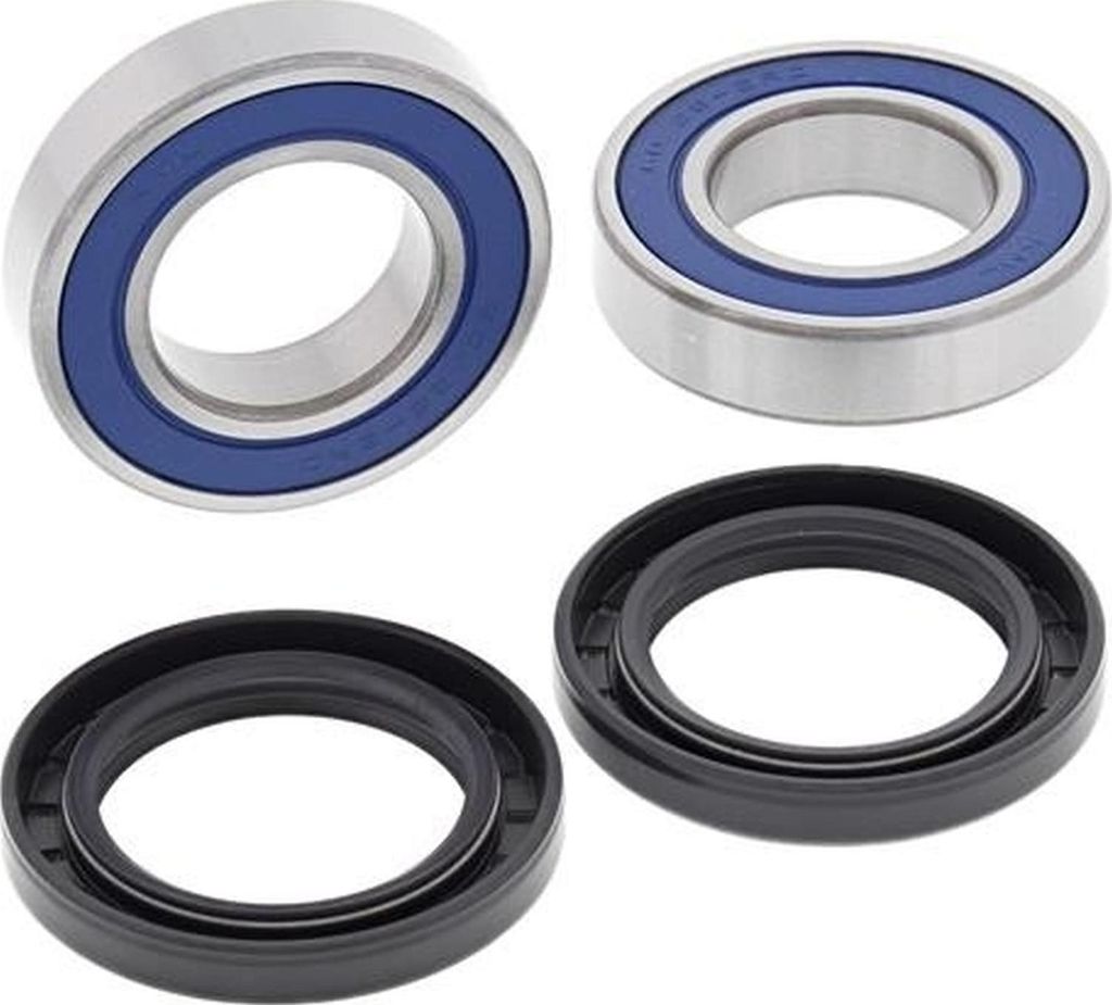 Radlager Satz mit Simmerring für Hinterrad Suzuki LT-Z 50 4T Quadsport Baujahr 2006-2009 von All Balls Racing - Neu