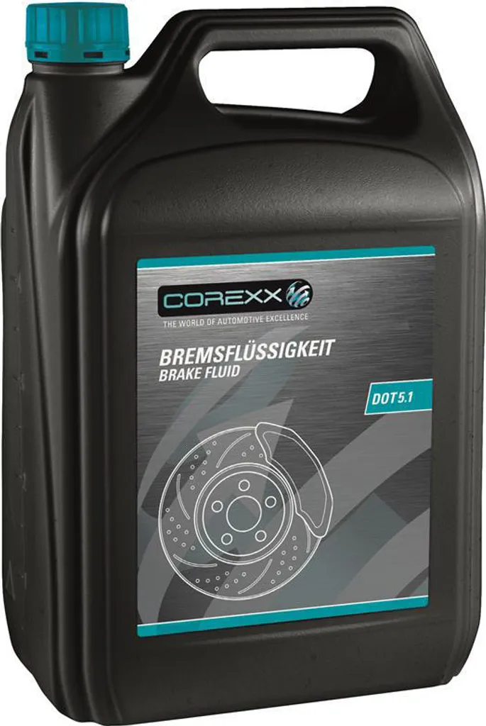 Liquide de frein synthétique DOT 5.1 pour voitures et motos COREXX
