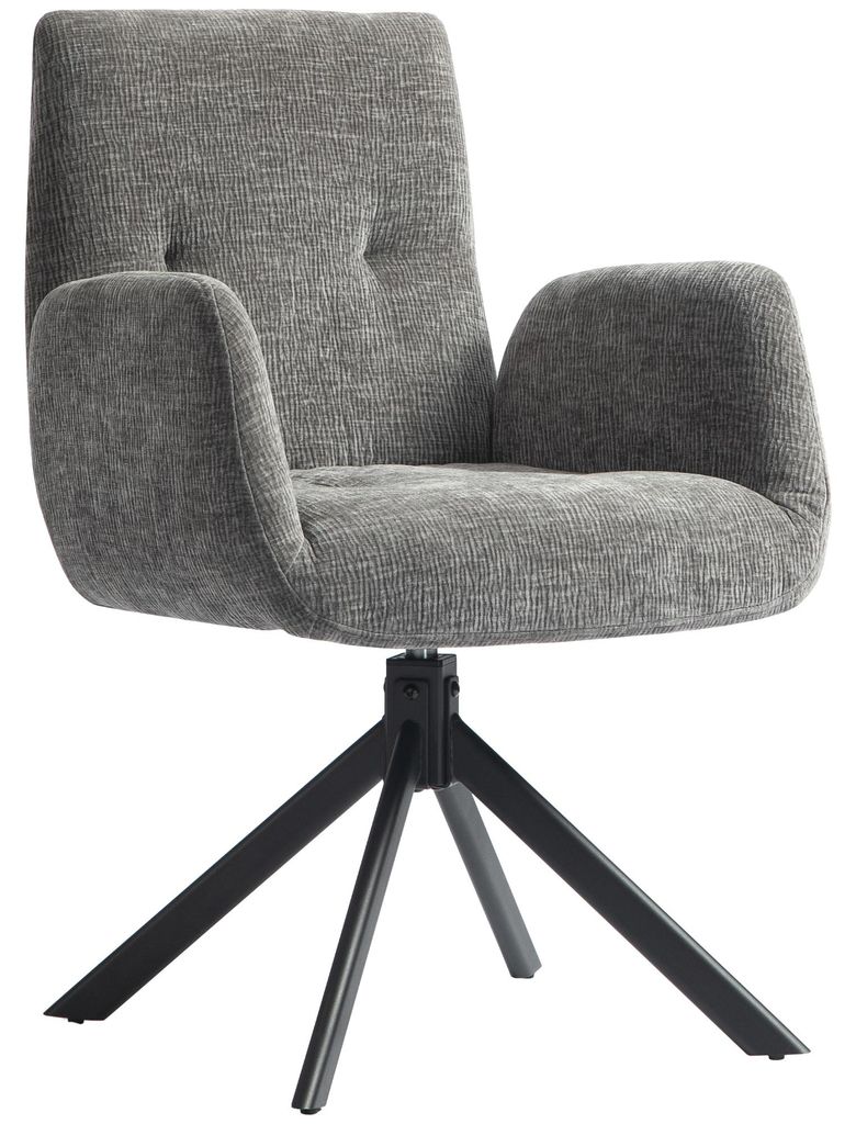 HOMCOM Sessel Drehbar Loungesessel mit Armlehne, Produktbild 