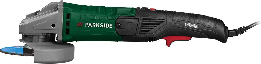 PARKSIDE Winkelschleifer PWS 115 A1 – 750 W, 12.000 U/min, Für Scheiben Bis 115 Mm