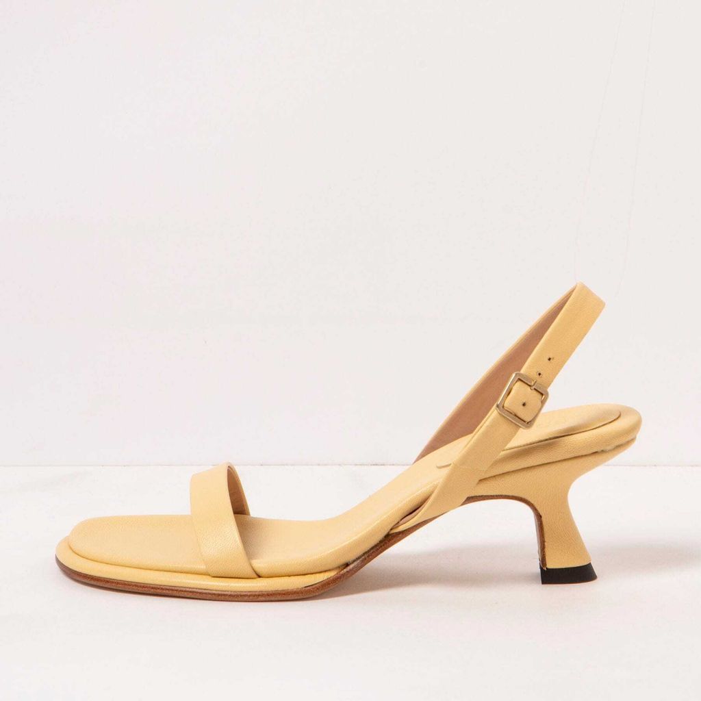 Neosens Sandalen mit hohem Absatz Damen S3164 NAPPA SUN LIGHT/ GLERA Farbe Gelb