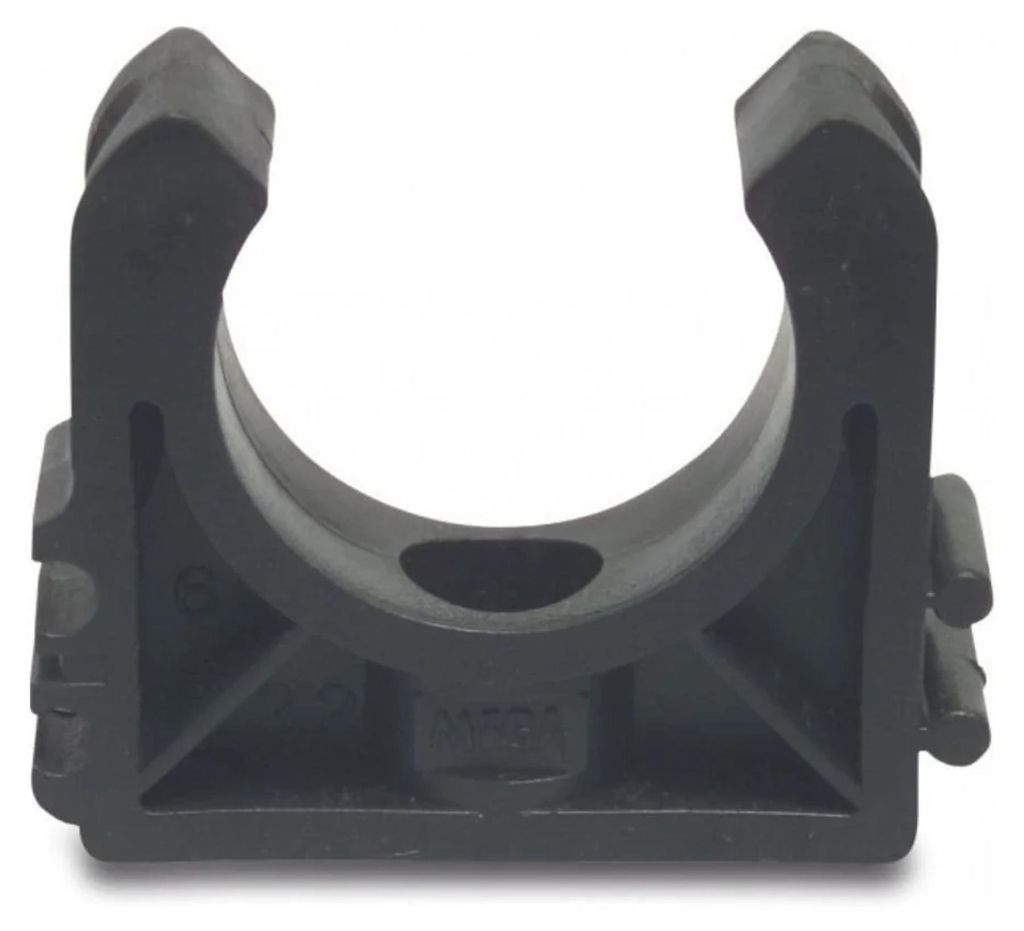 PVC Buis Klem 25mm - Duurzame Rohrbefestiging van PVC-U met Productafbeelding 