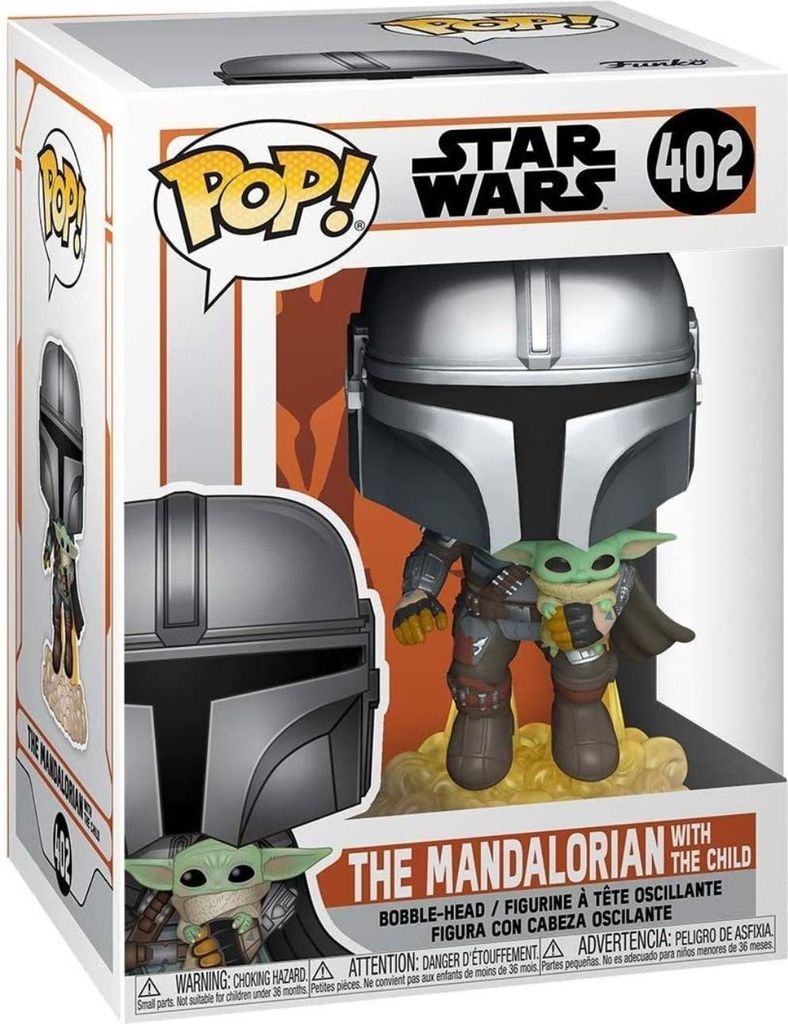 FUNKO POP! The Mandalorian Flying with Jet Pack, Obrázok produktu 