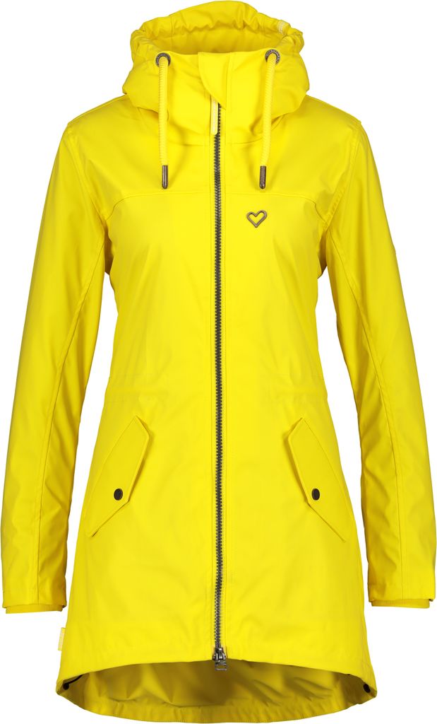 fitted rain jacket