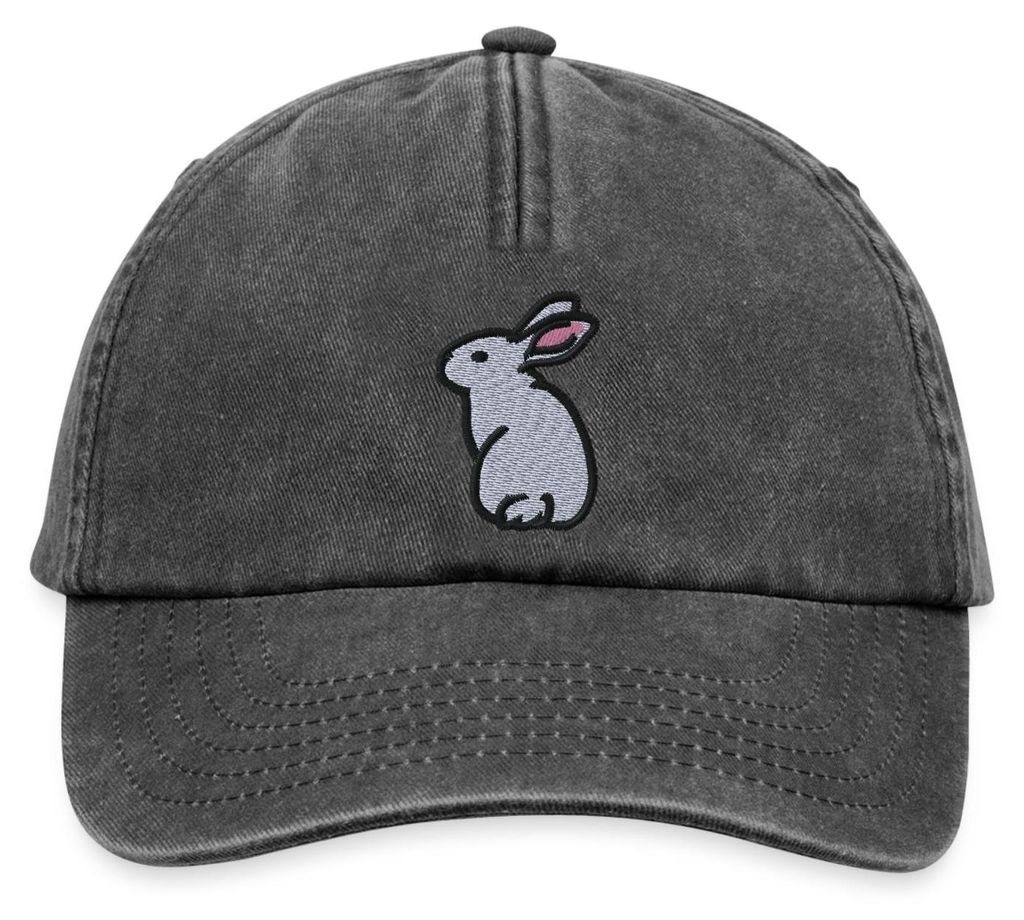 Spreadshirt Hase Bestickt Vintage Cap, One size, Vintage Produktbild 