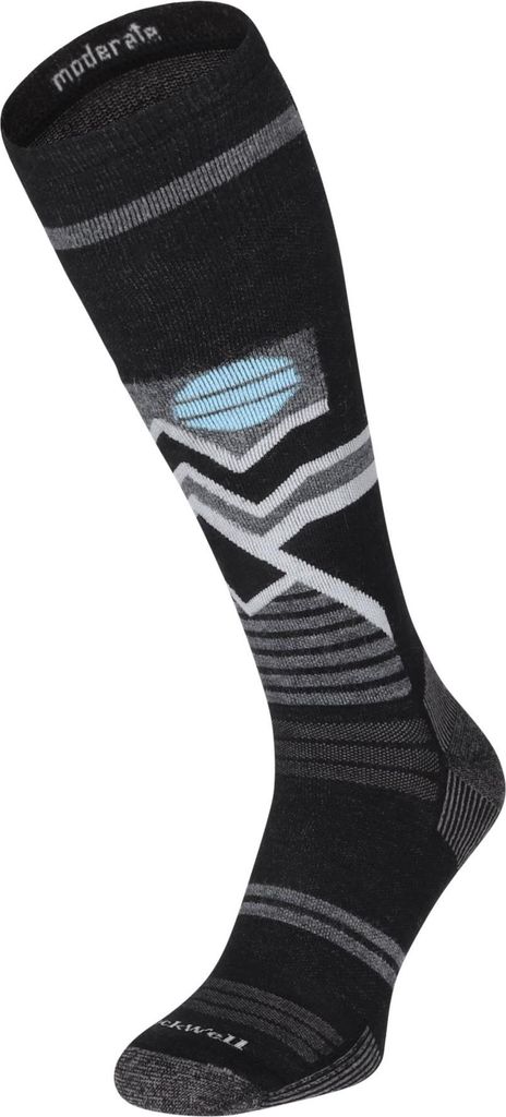 Sockwell Snow Peak Herren Skisocken 15-20 mmHg Black Größe 39-43