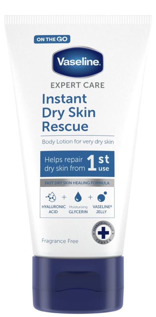 Vaseline Bodylotion Instant Dry Skin Rescue Tube 75 ML Produktbild 