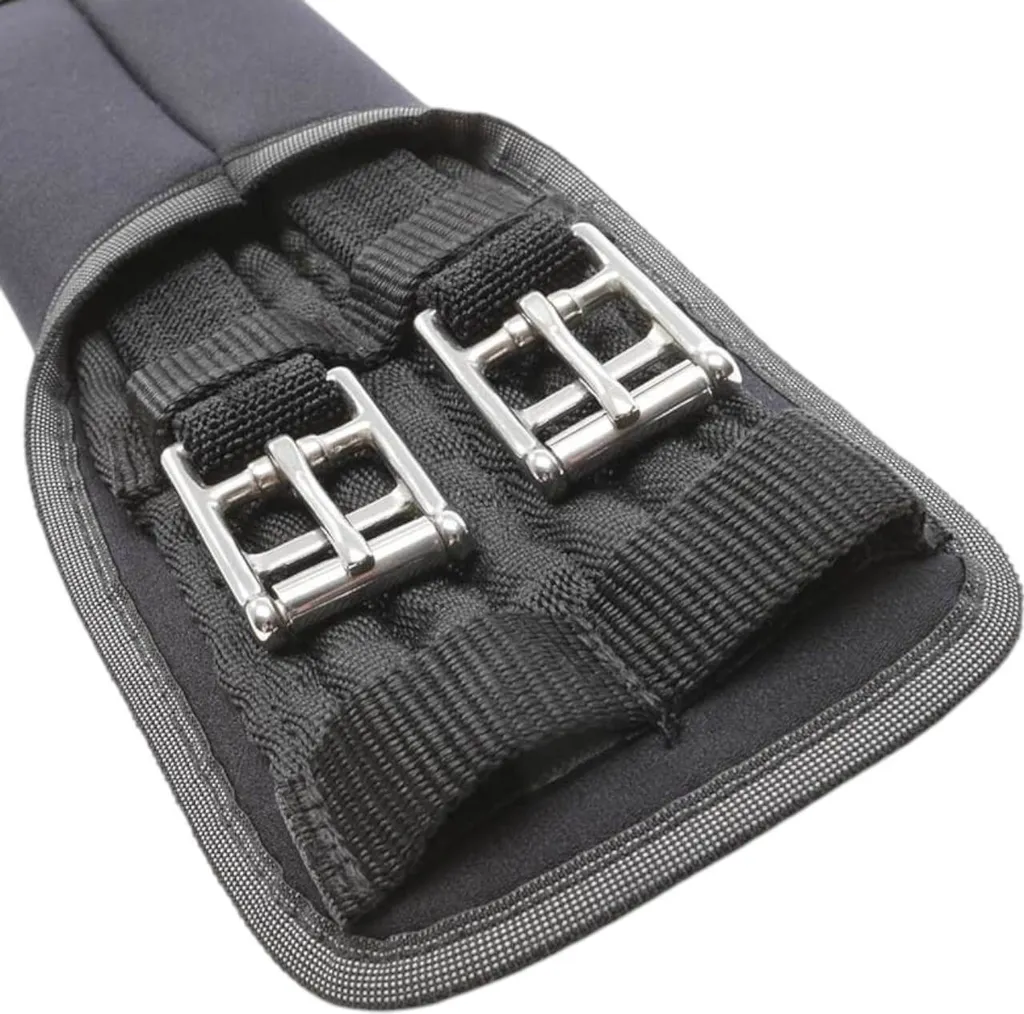 Kavalkade Sangle Courte KavalPren Élastique en Néoprène Noir 50cm - 5