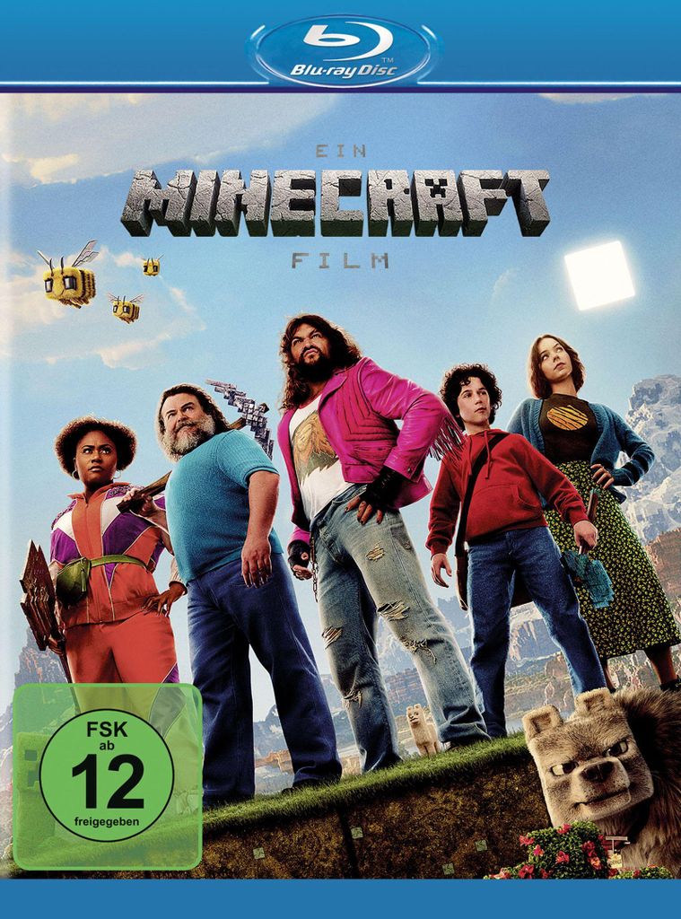 Ein Minecraft Film Produktbild 