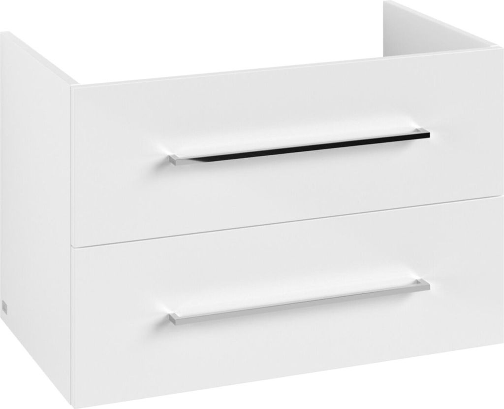 Villeroy & Boch Avento Waschtischunterschrank, 2 Auszüge, 780x514x484mm, Griff chrom Glanz, A89100VE