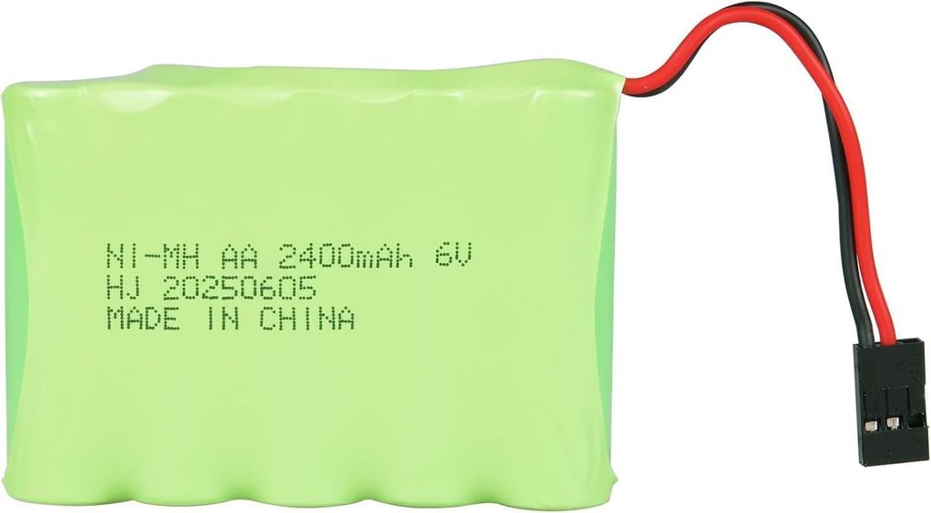 6V 2400mAh NiMH batéria do prijímača s konektorom Hitec - Obrázok produktu 
