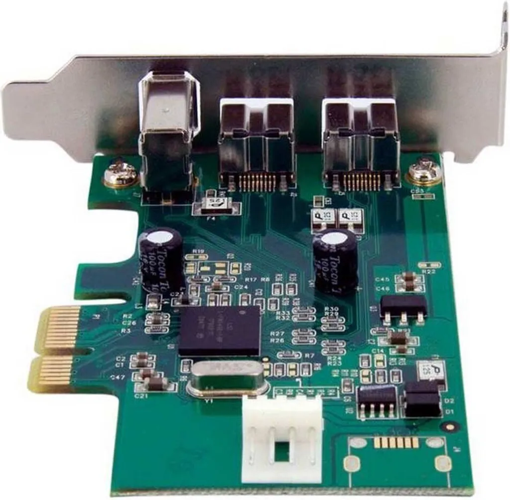 Carte PCIe FireWire 1394b et 1394a StarTech.com 3 Ports Low Profile - 7