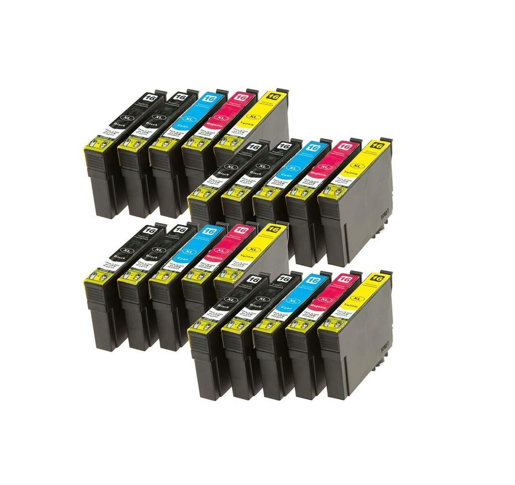 Tisanto 20x XL TINTE PATRONEN kompatibel zu Epson Workforce WF-2760 DWF