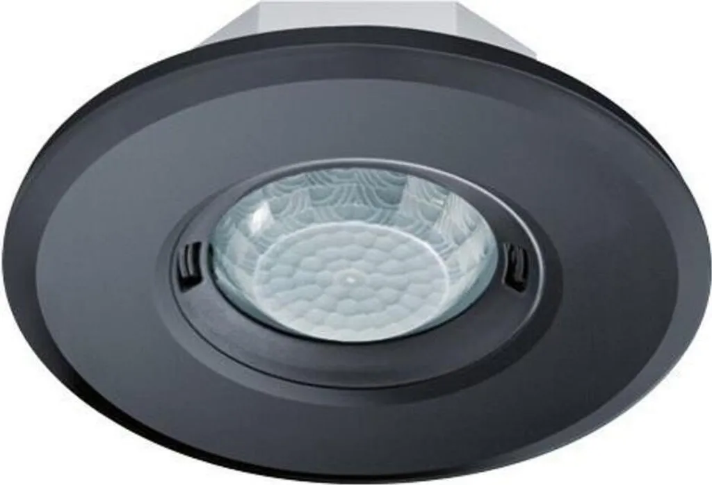Capteur de présence plafond rond noir MD-FLAT 360i/8 RD pour intérieur