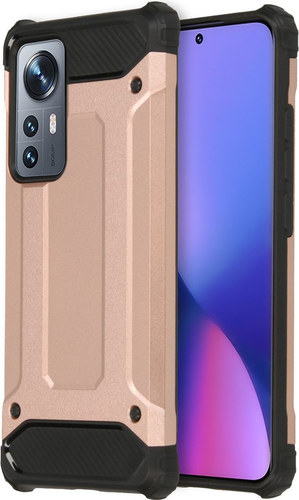 imoshion Rugged Xtreme Case Xiaomi 12 / 12X - Rosé gold