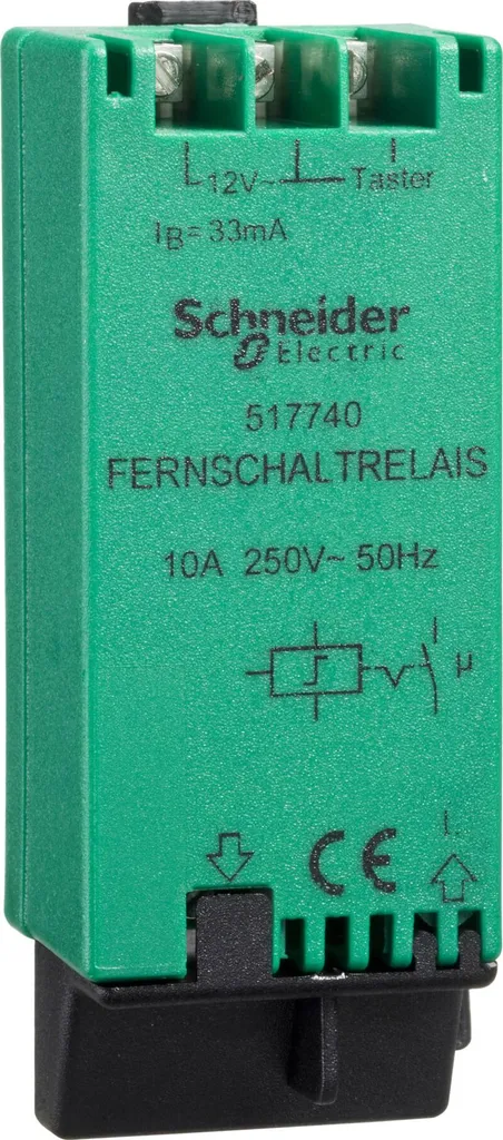 Relais 12V AC 517740 à interverrouillage pour commande à distance