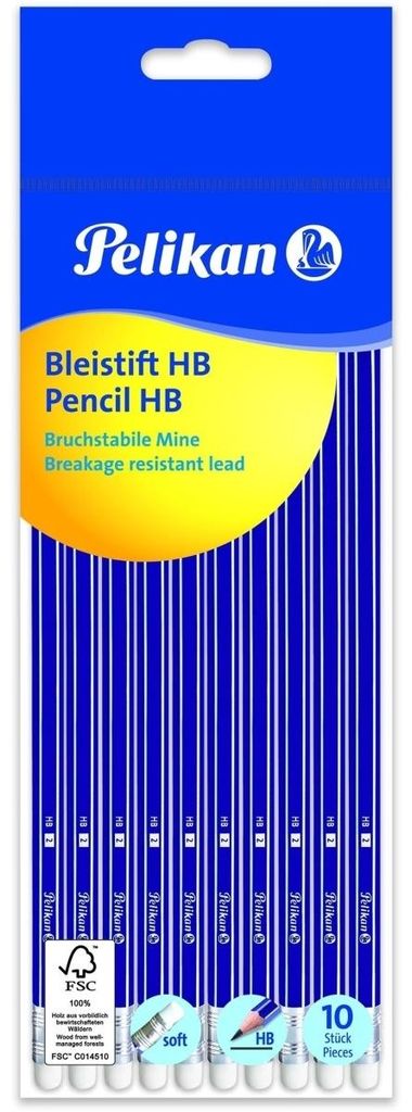 Pelikan 811132, Weich, Schwarz, 10 Stück(e) Produktbild 
