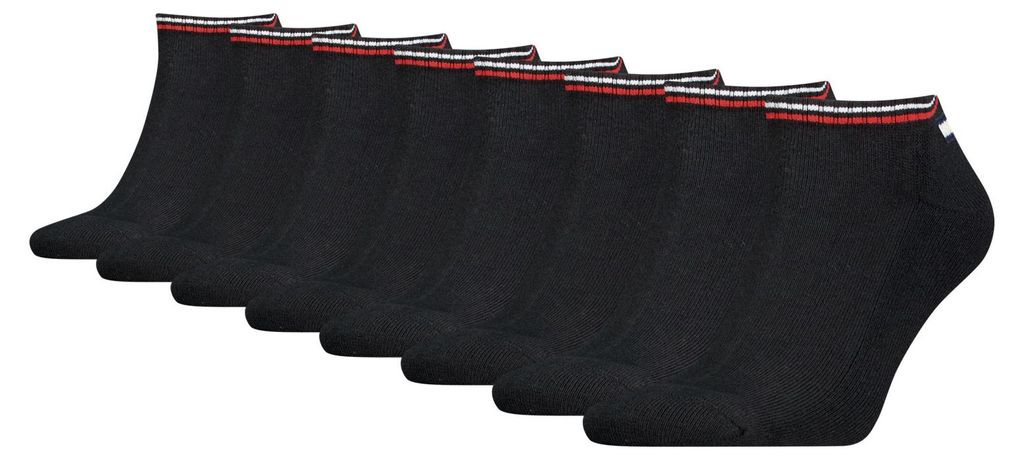 4 Paar Tommy Jeans Herren Sneaker Iconic Socken Produktbild 