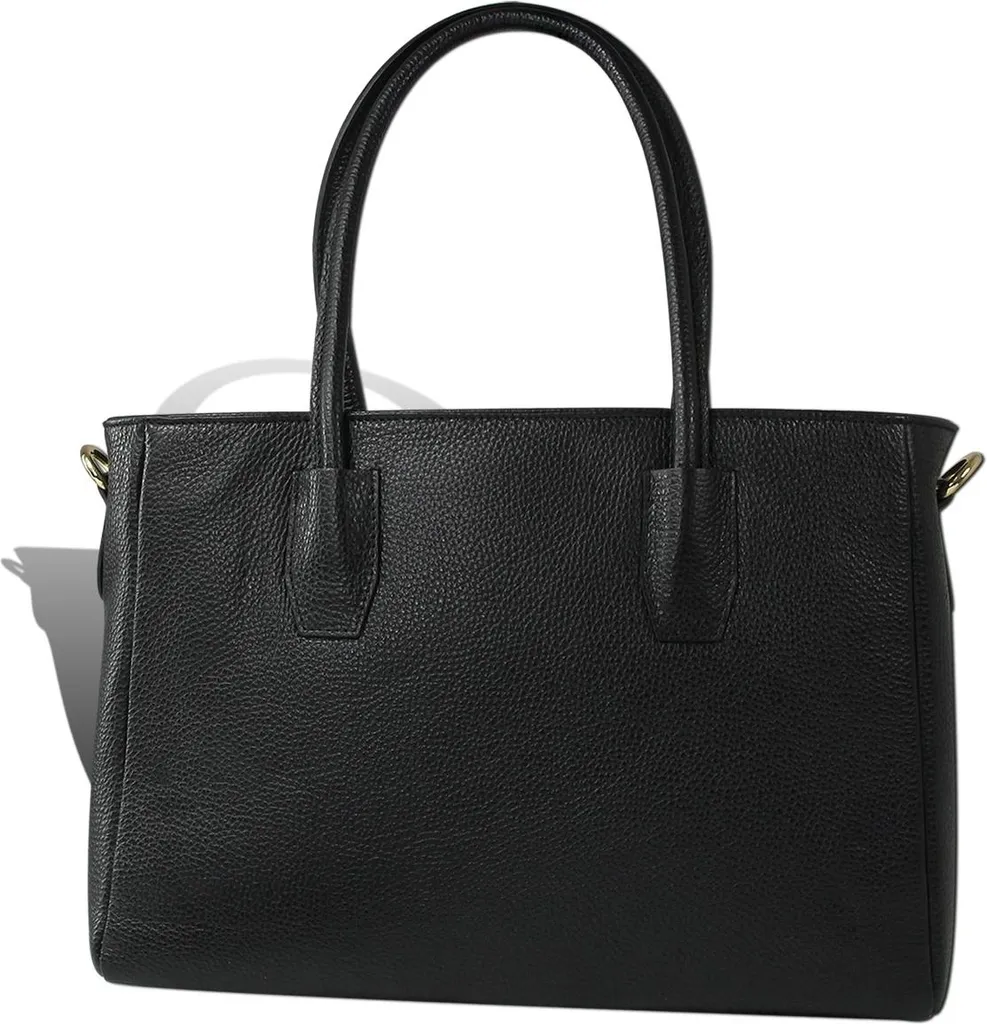 Borsa Donna Nera Toscanto D2OTT167SS1: Tracolla Elegante in Pelle