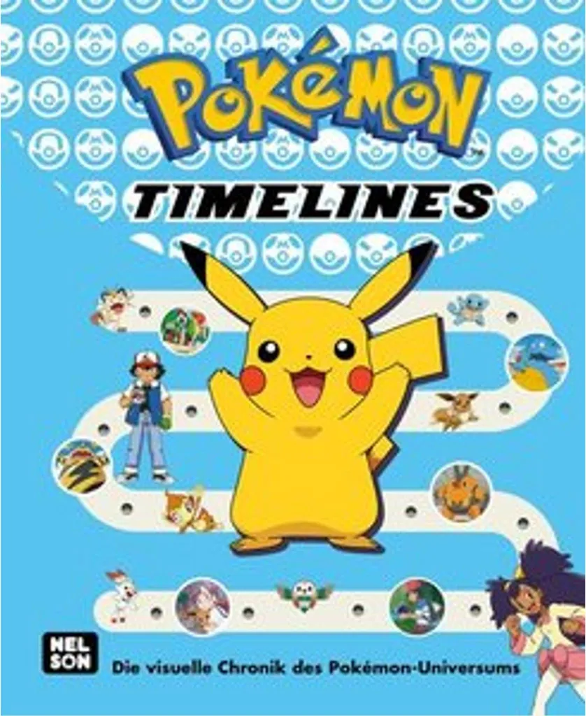 Jeu Pokémon Timelines Carlsen - Idée Cadeau Anniversaire pour Enfant