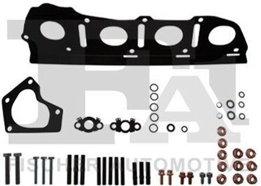 FA1 KT140830 Montagesatz Turbolader passend für MERCEDES-BENZ E-Klasse Limousine (W212) E-Klasse T-modell (S212) M-Klasse (W166) E-Klasse Coupe (C...