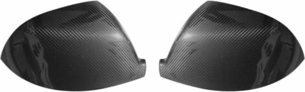 Calotte Specchietti VW T5 2009-2015 Effetto Carbonio Nero | Coppia 2x