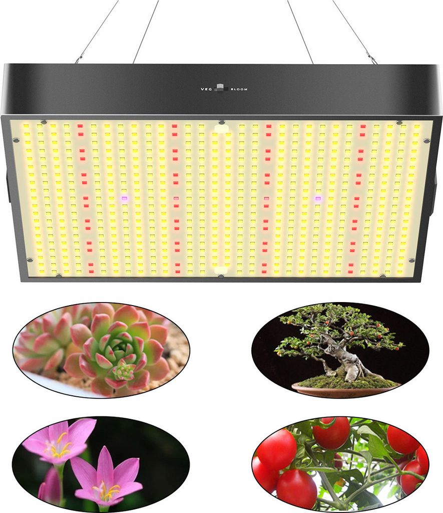 200 W Zimmerpflanzen Wachstumslicht, LED Lichtleiste, Wachstumslicht mit dimmbarer Einstellung, geeignet für Baumschulen und Zimmerpflanzen