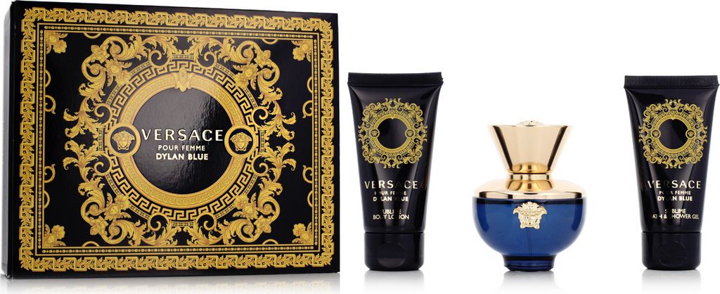 Versace Dylan Blue Pour Femme Eau de Parfum 50ml + SG 50ml Produktbild 