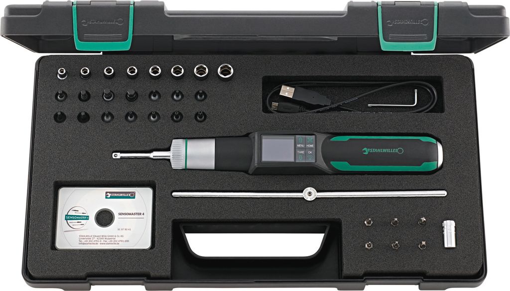 STAHLWILLE Drehmomentschraubendreher-Garnitur Modell TORSIOTRONIC 10/29 29 St.