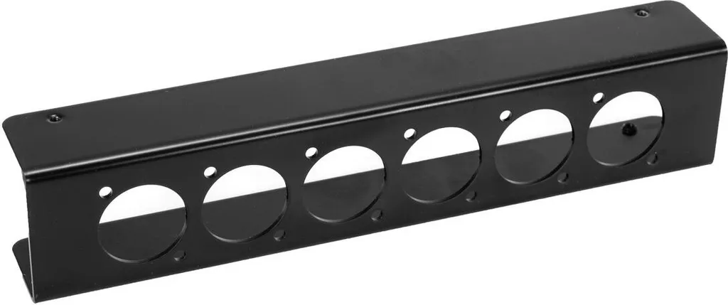 Cache Métallique 6 Emplacements D-Type pour Eurolite Série DXT 2x XLR