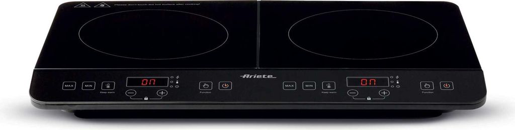 Ariete 1998/00 Schwarz Arbeitsplatte 58 cm Zonen-Induktionskochfeld 2 Zone(n)