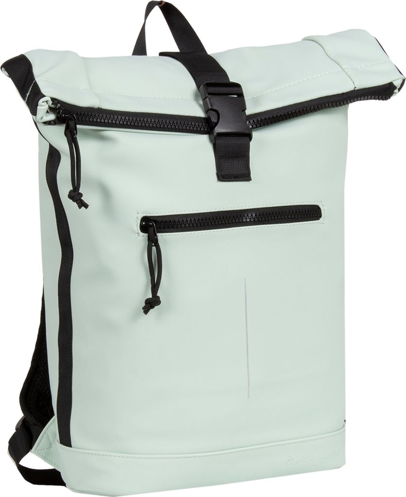 Mart New York Mint 21L Rucksack Rolltop Wasserabweisend Laptop 15.6"