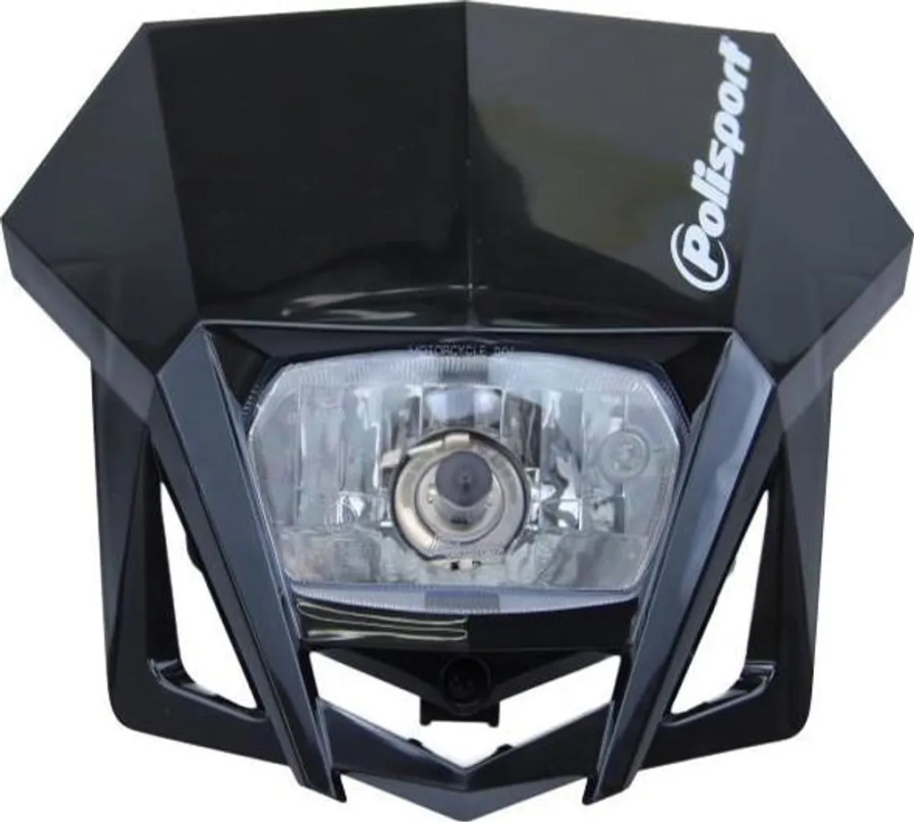 Plaque phare moto universelle Polisport LMX noir compatible Husaberg - 2