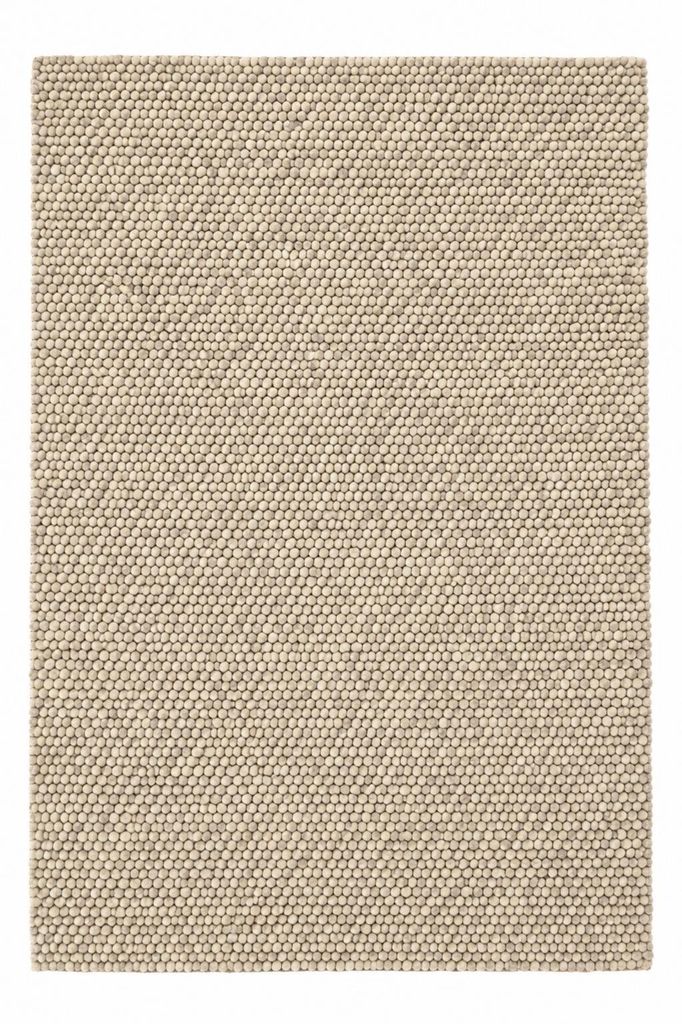 Deli Wollteppich 240x170cm – Handgefertigt in Indien aus hochwertiger Wolle| Exklusive Qualität/ Beige/Multi