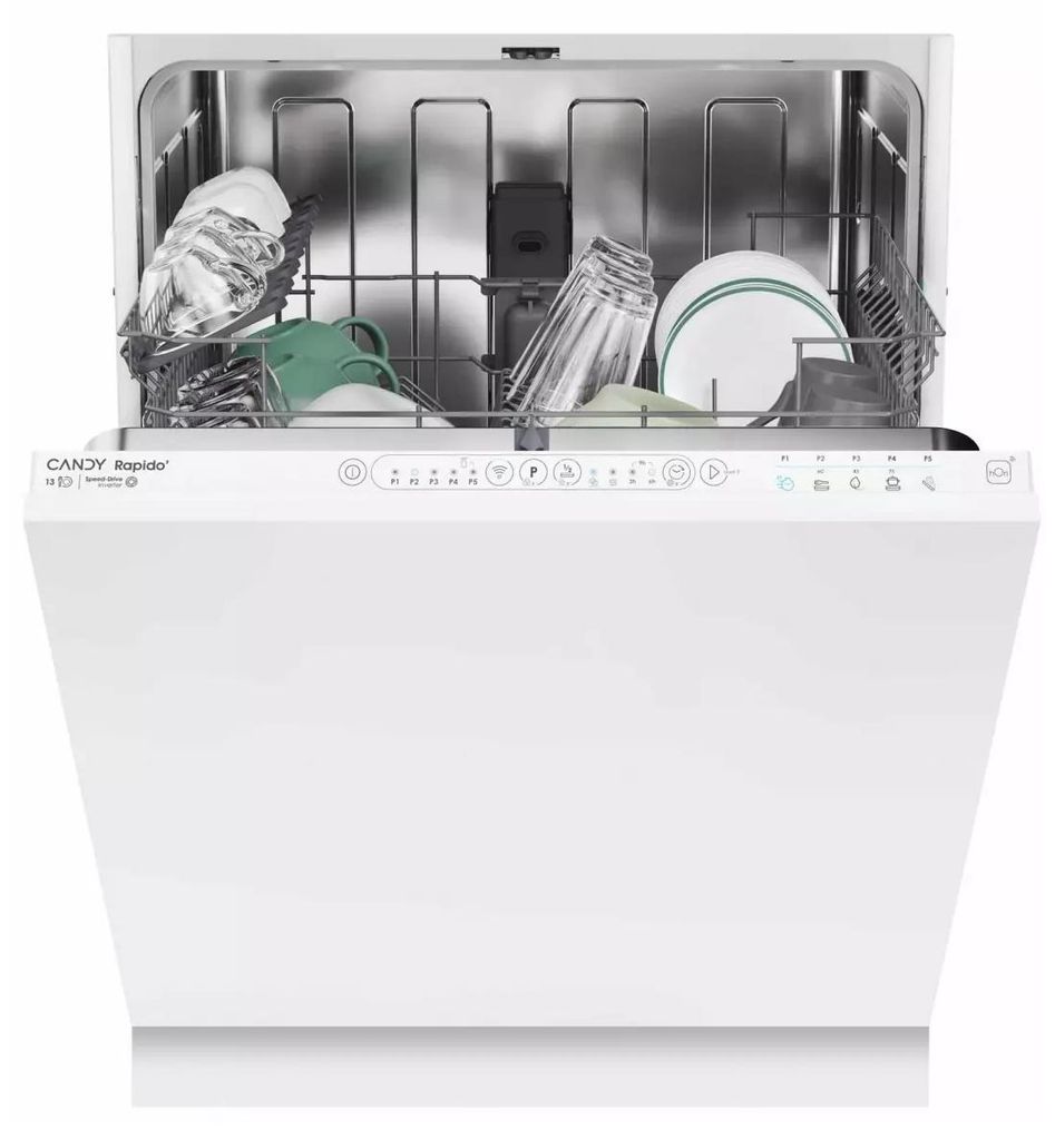 Candy Cip 3e7l0w Lave-vaisselle intégrable avec 3ème Image du produit 