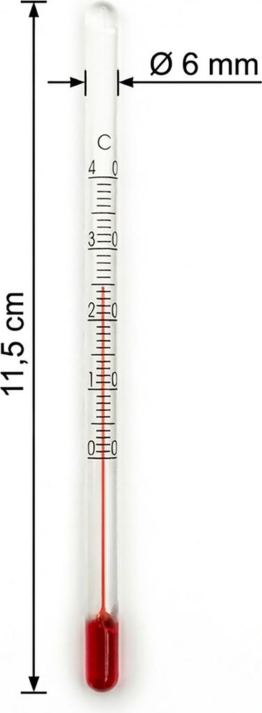 Lakeprober und Glas Thermometer Set 0-40°C Salzlake Prüfer Analog Lakeprüfer Einwecken Einkochen Pökelmesser Salztester Salz Messgerät Lakespi...