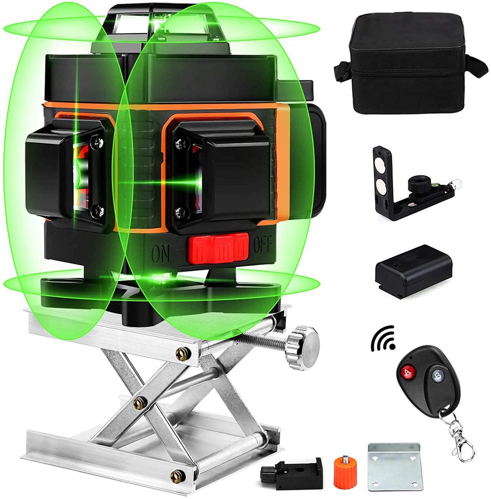 Laser level meter 3d 4d light. 3d laser level.