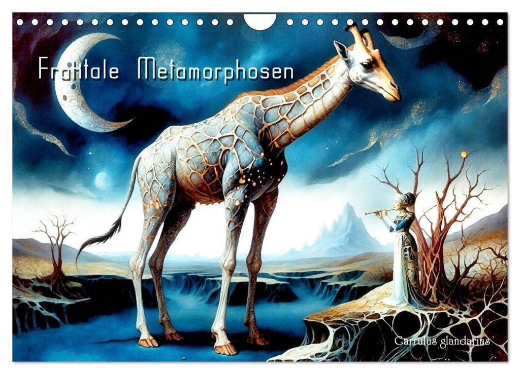 Fraktale Metamorphosen (Wandkalender 2027 DIN A4 quer), CALVENDO Monatskalender