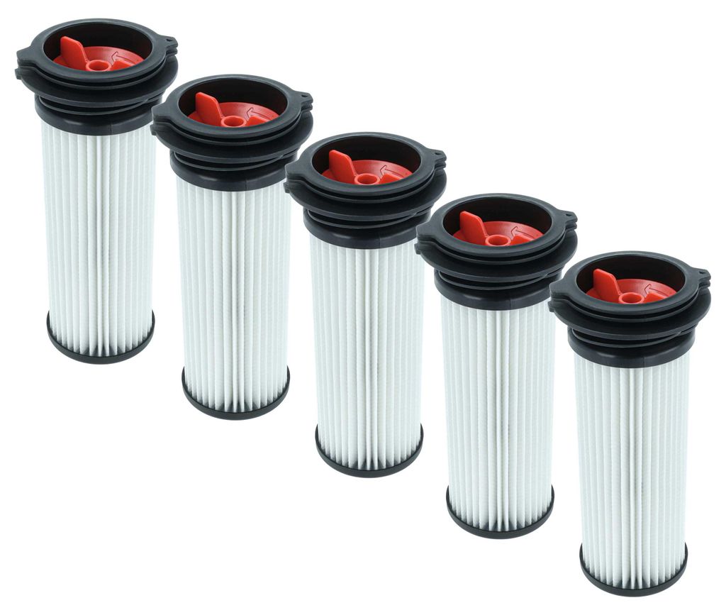 vhbw 5x Staubsaugerfilter kompatibel mit Siemens BCH6HYGGB, BBH7SIL, BCH732KTGB, BCH732KAU, BCH73PETTW Staubsauger - Schmutzfilter, Filtereinheit
