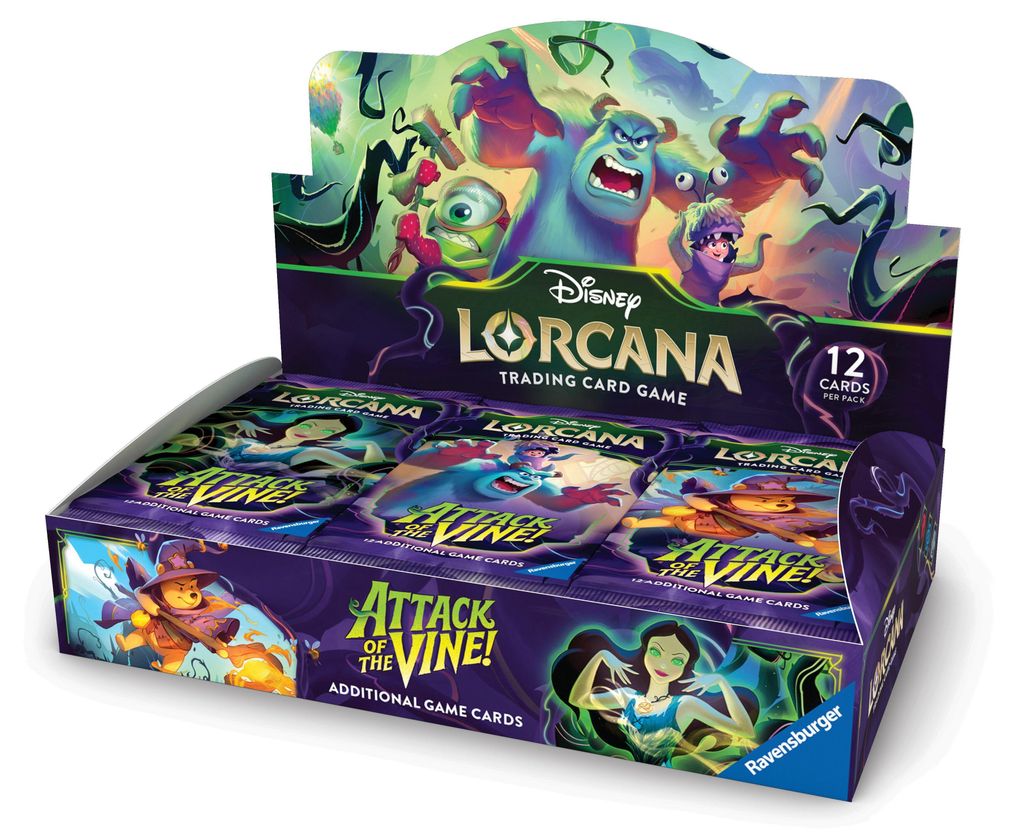 Disney Lorcana TCG: Attack of the Vine! - Booster Display Produktbild 