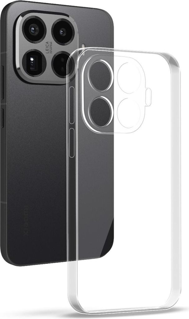 Handyhülle für Xiaomi 15T Pro Hülle Transparent Flexibel Elastisch Case Cover Backcover Schutzhülle