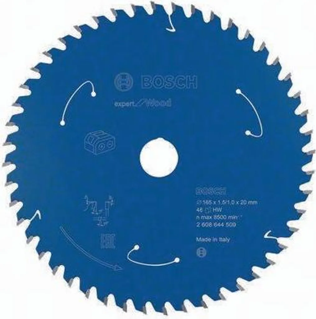 Offerta Lama Circolare 165 mm Legno Bosch Expert Wood 48 Denti