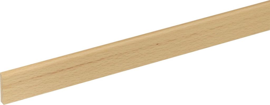 FN Neuhofer Fußleiste 240 cm 29 x 5 mm Buche natur