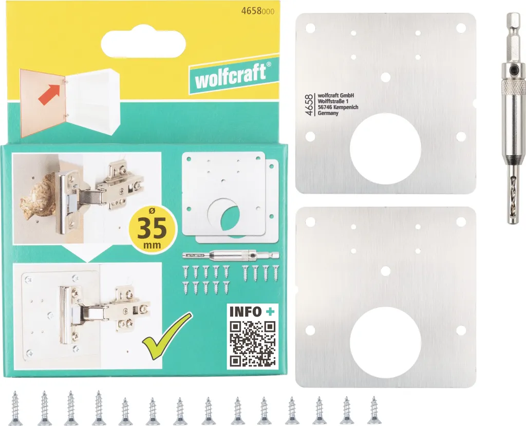 Kit Riparazione Cerniere Wolfcraft: Risparmia Centinaia di Euro