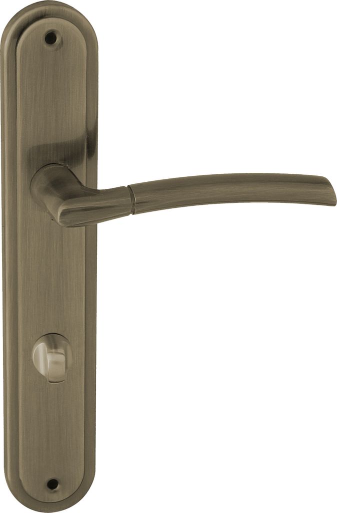 DOMINO Türgriff 78 Drückergarnitur WC - Badezimmer Set | Produktbild 