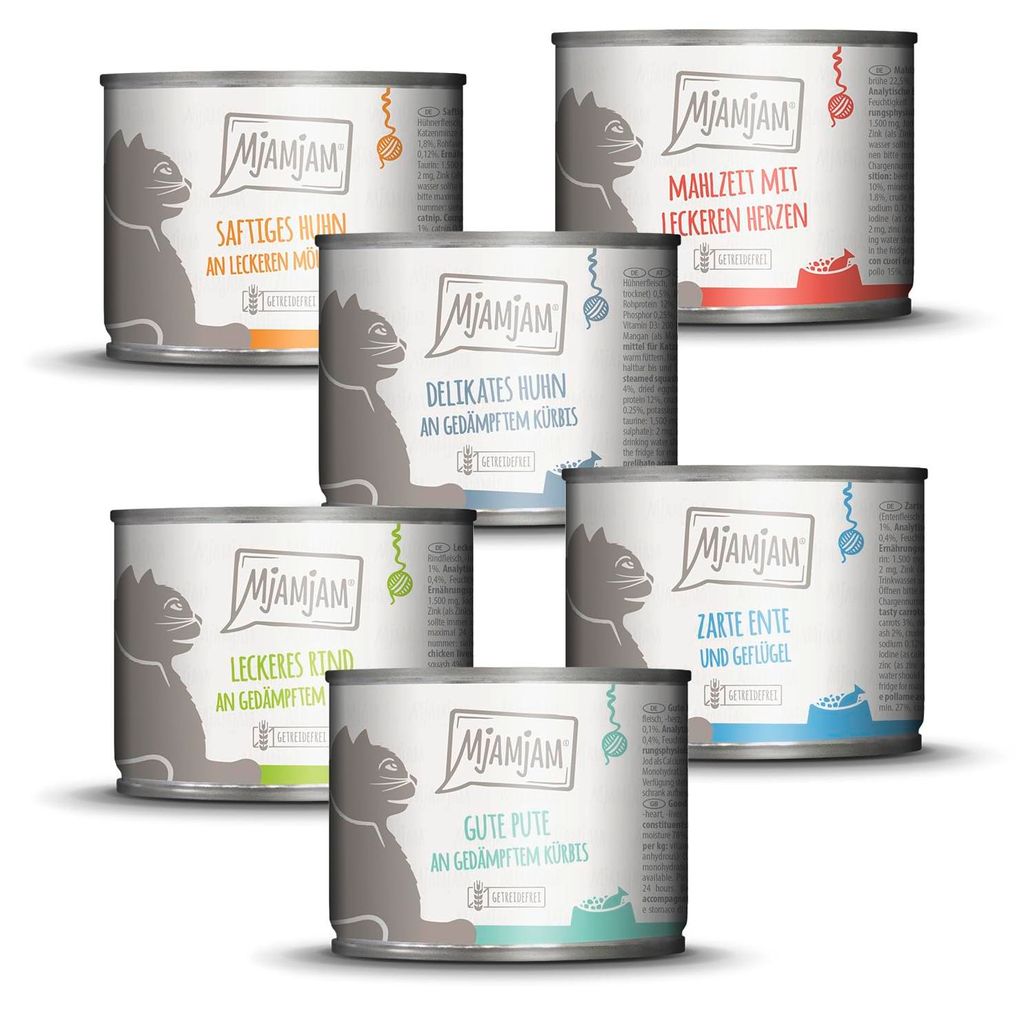 MjAM 200gx6x1 Mixpaket III Chat Image du produit 