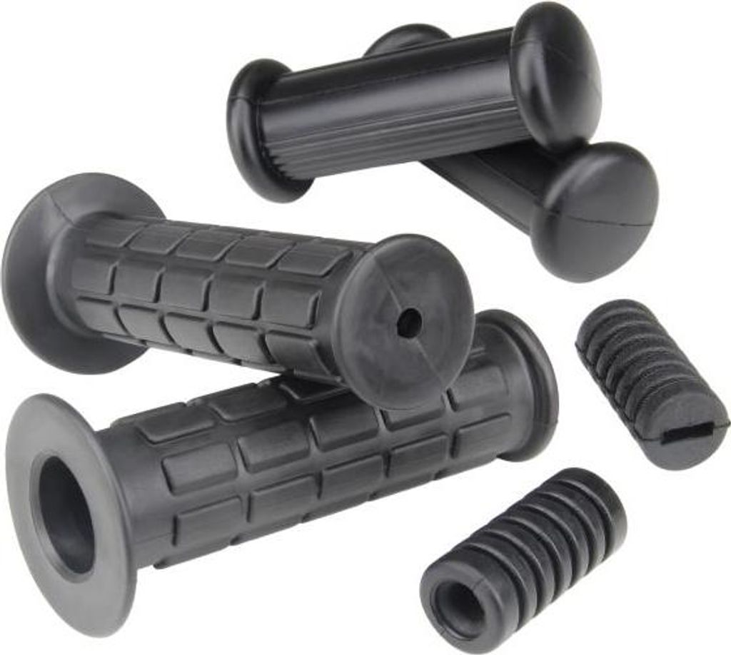 Lenkergriffe Fußrastengummi Kickstartergummi Schaltgummi Gummiteile Set passend für Simson S50 S51 S70 S53 S83 – Citomer