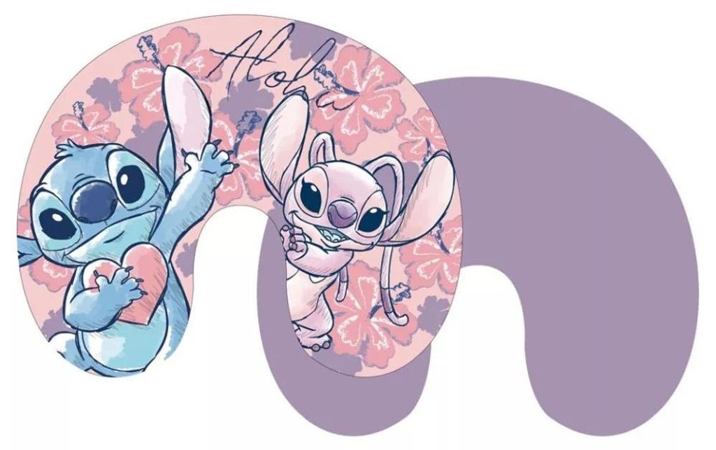 Almohada de viaje Lilo & Stitch, cojín para el cuello, Imagen del producto 