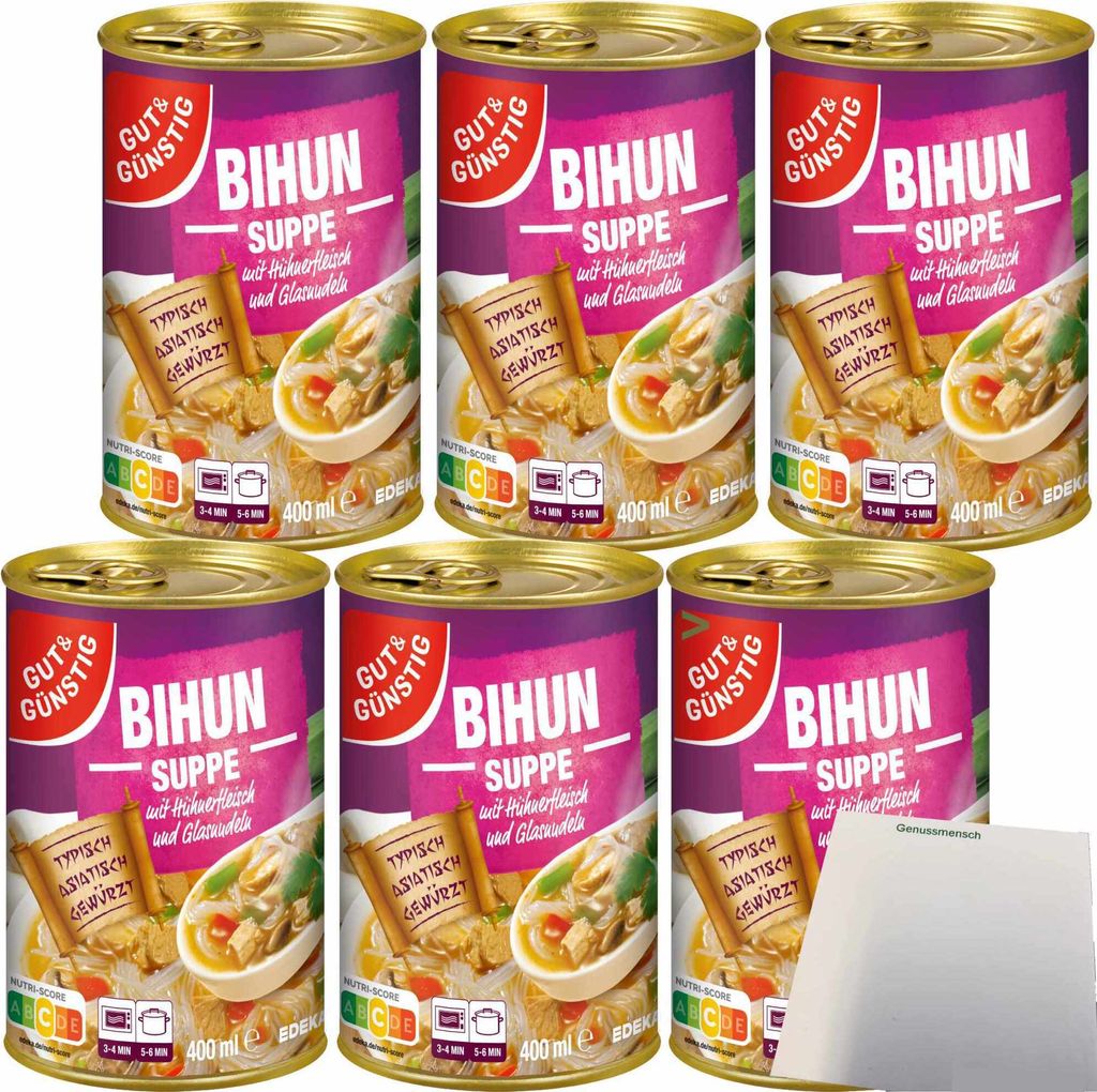 Gut & Günstig Bihunsuppe mit feinem Hühnerfleisch Produktbild 
